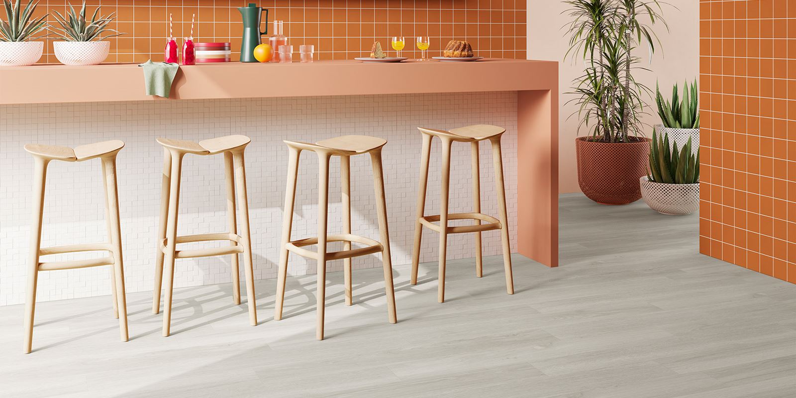 Invictus® Luxury Vinyl Flooring - French Oak - Polar - Comm_hospitality