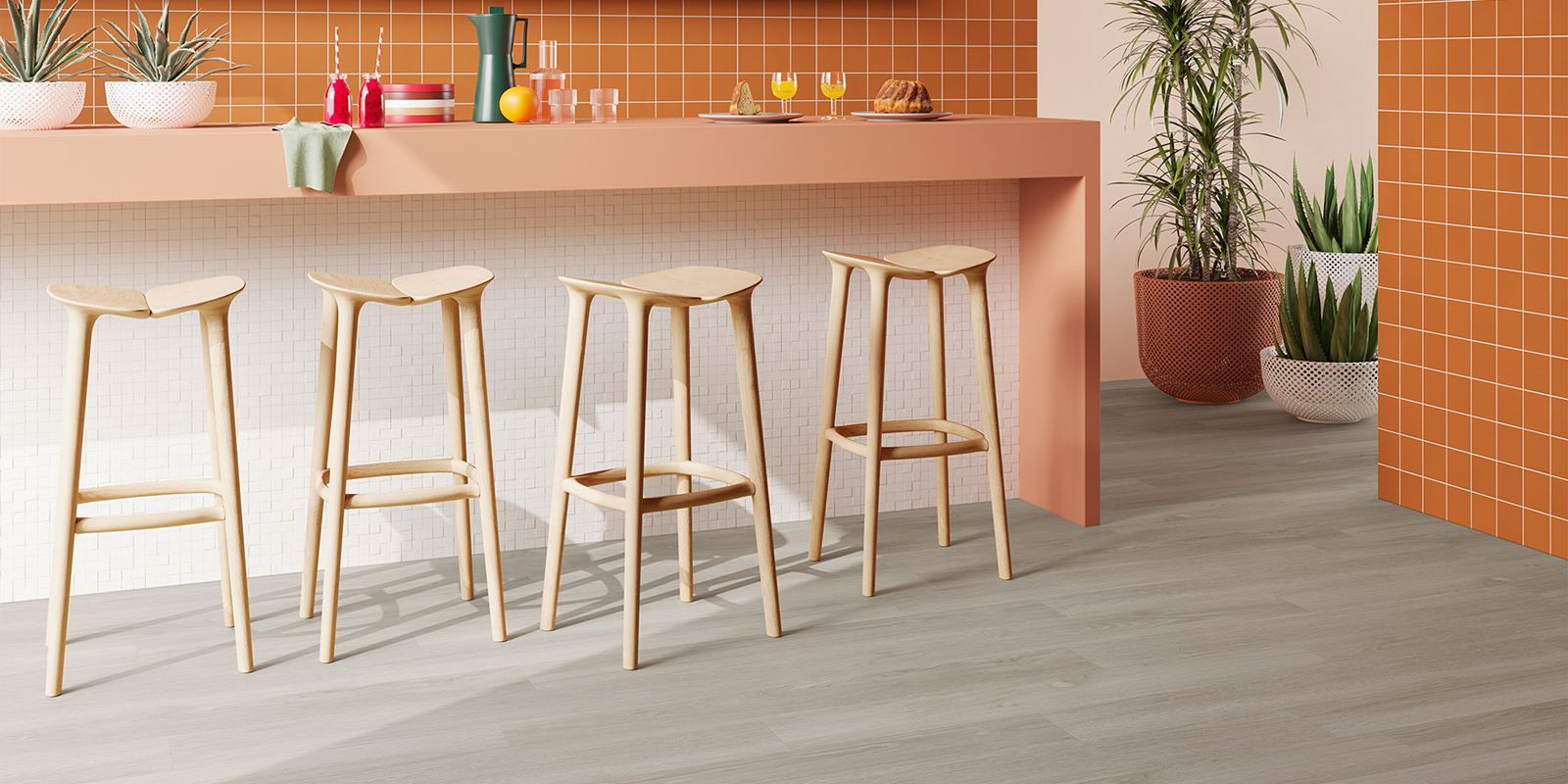 Invictus® Luxury Vinyl Flooring - French Oak - Linen - Comm_hospitality