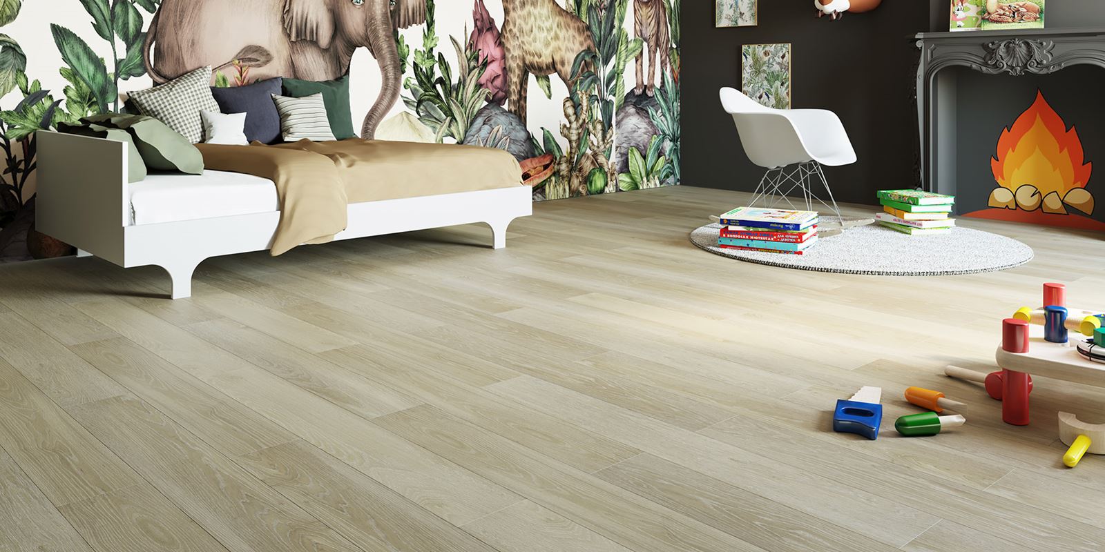 Invictus® Luxury Vinyl Flooring - French Oak - Desert - Bed_03