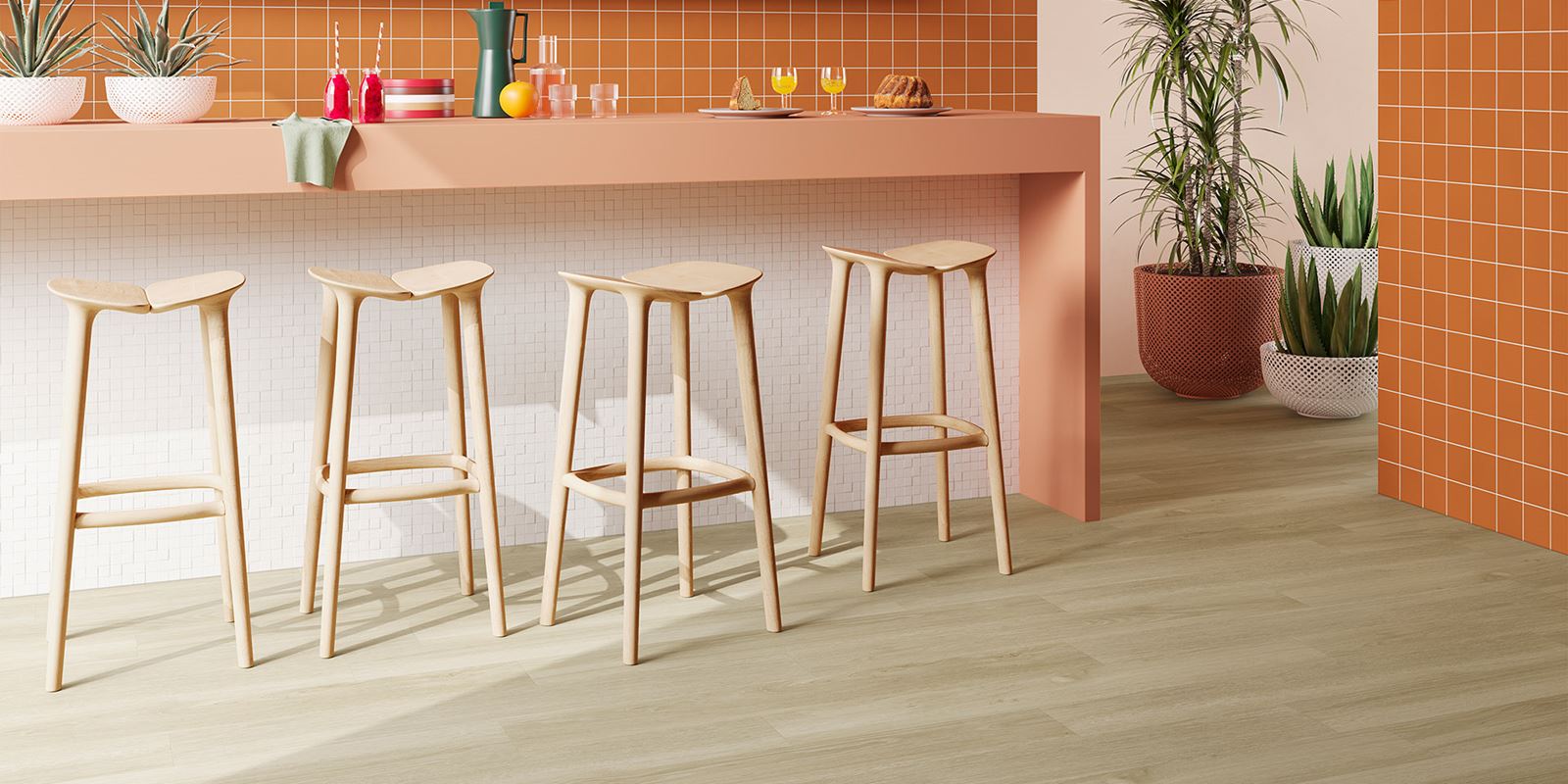 Invictus® Luxury Vinyl Flooring - French Oak - Sun - Comm_hospitality