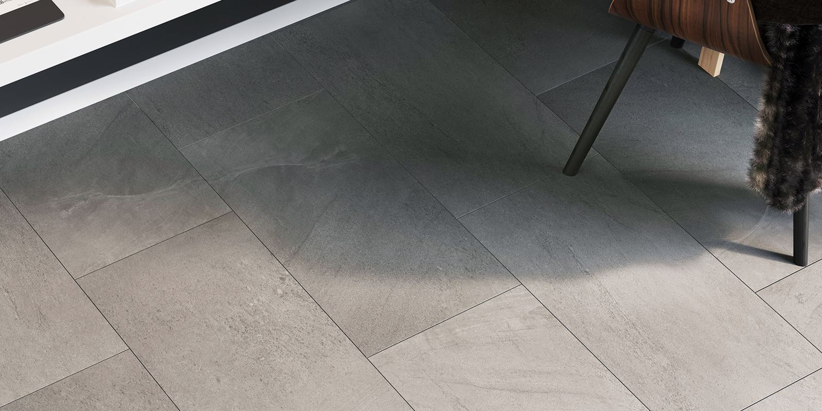 Invictus® Luxury Vinyl Flooring - Groovy Granite - Shadow - Office_02