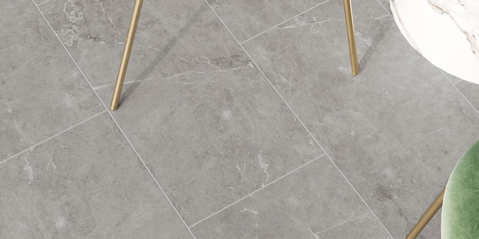Invictus® Luxury Vinyl Flooring - Hudson Stone - Silver - Kitchen_02