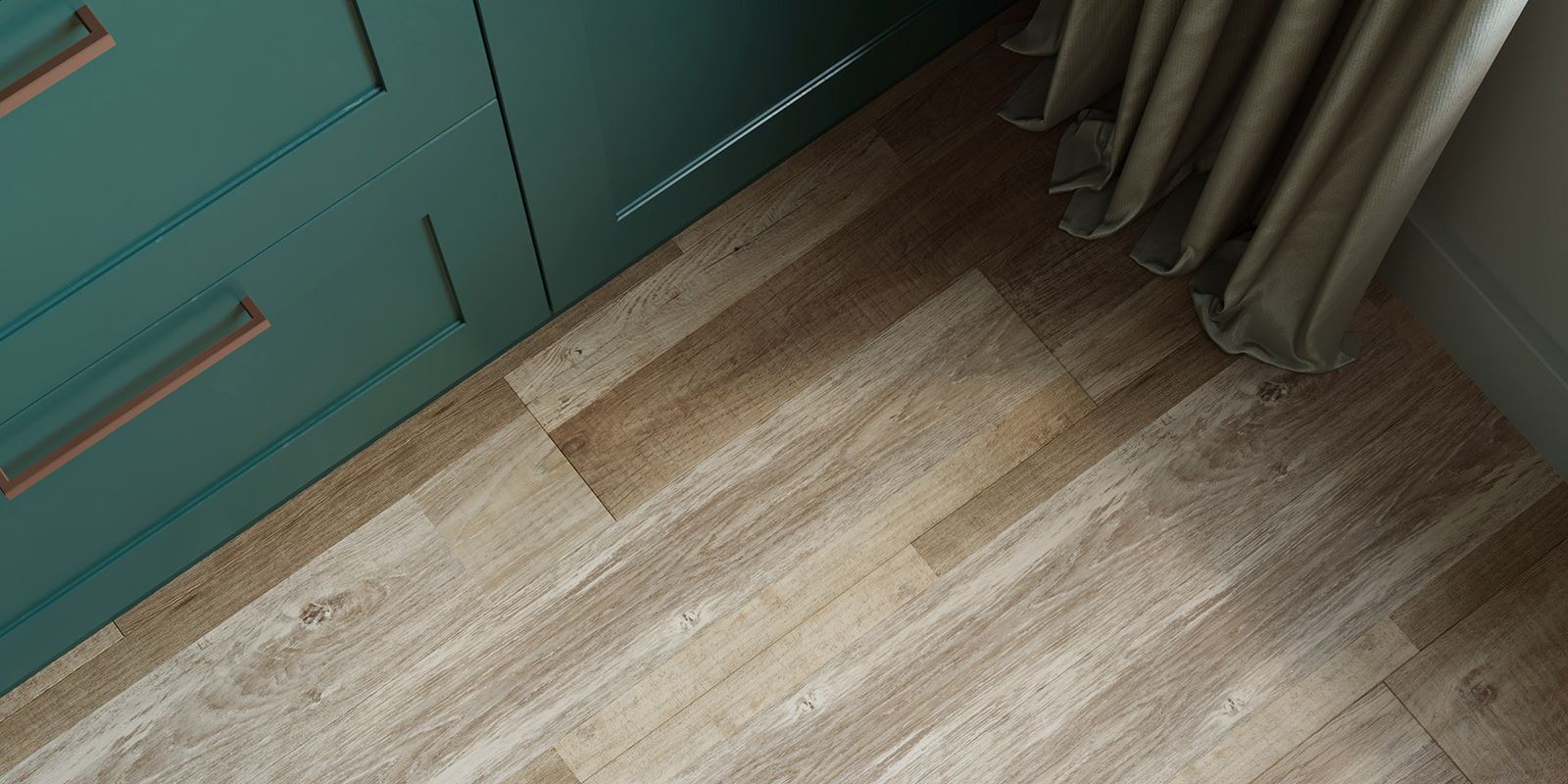 Invictus® Luxury Vinyl Flooring - Vintage Oak - Cafe Au Lait - Kitchen_02