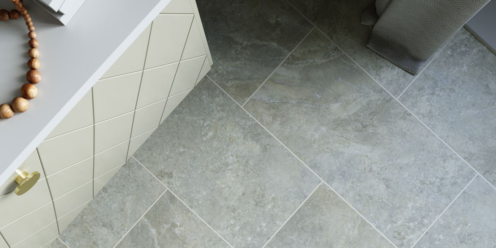 Invictus® Luxury Vinyl Flooring - York Stone - Powder - Wetroom_02