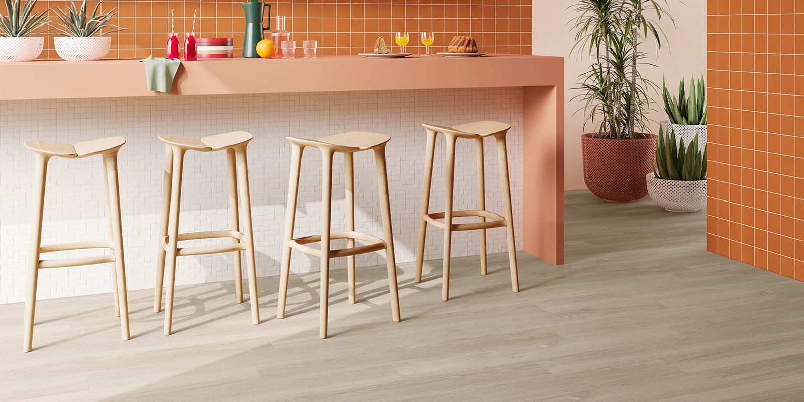 Invictus® Luxury Vinyl Flooring - French Oak - Desert - Comm_hospitality