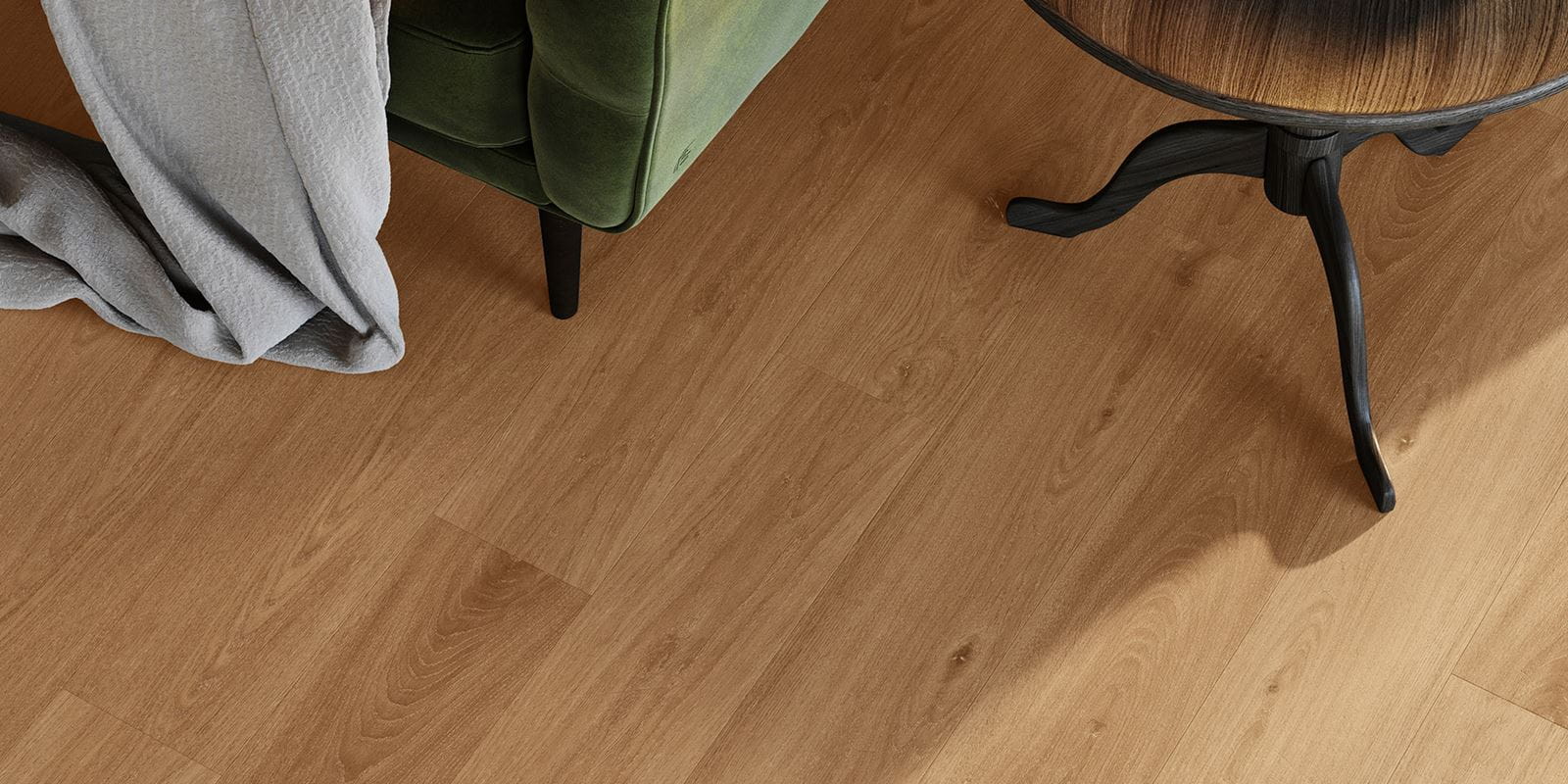 Invictus® Luxury Vinyl Flooring - Sherwood Oak - Natural - Living_02
