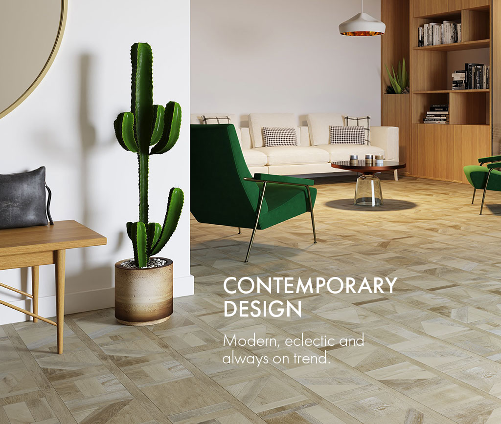 CONTEMPORARY DESIGN : Modern, eclectic and always on trend.