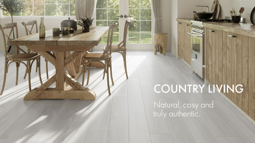 COUNTRY LIVING : Natural, cosy and truly authentic.